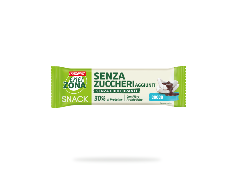 Barretta Snack 40-30-30 Coconut Senza Zucchero 1 Heracles Nutrition - Acquista online