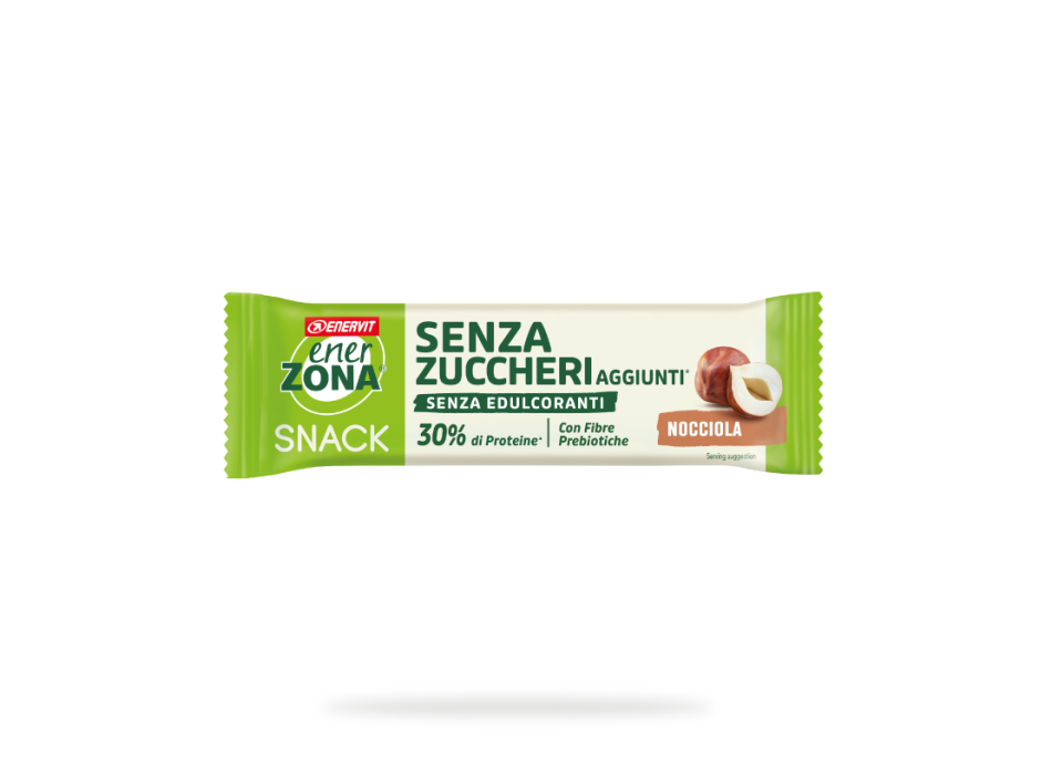 Barretta Snack 40-30-30 Nocciola Senza Zucchero 1 Heracles Nutrition - Acquista online