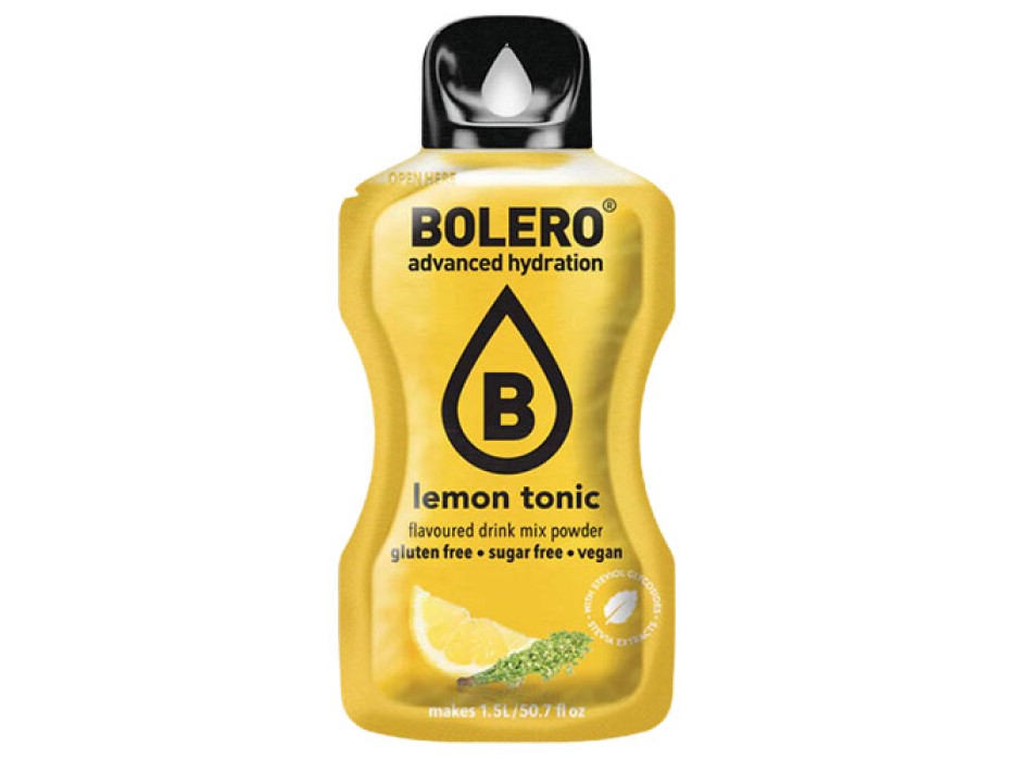 Bolero Drinks Con Stevia Lemon Tonic 1 Heracles Nutrition - Acquista online