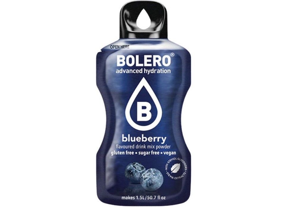 Bolero Drinks Con Stevia Mirtillo 1 Heracles Nutrition - Acquista online