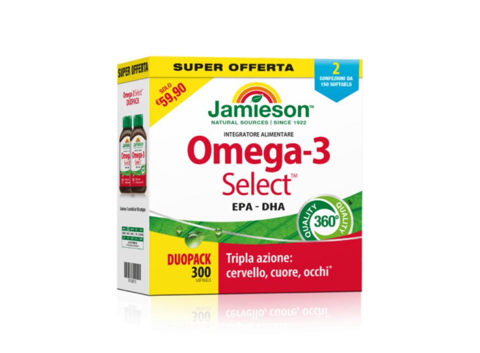 Duopack 2 Confezioni Omega 3 Select 150 Perle 1 Heracles Nutrition - Acquista online