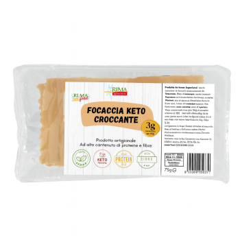 Focaccia Keto Croccante 75g . 1 Heracles Nutrition - Acquista online