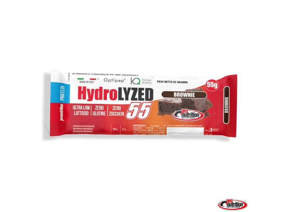 Hydrolyzed Bar 55g Brownie 1 Heracles Nutrition - Acquista online