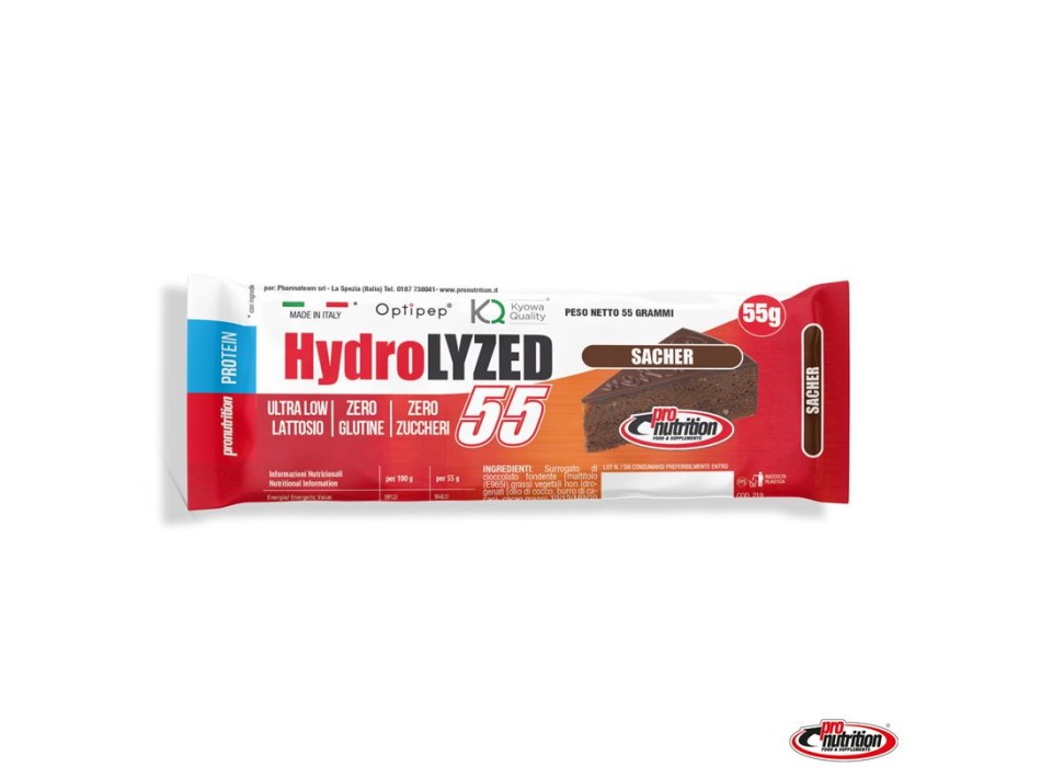 Hydrolyzed Bar 55g Sacher 1 Heracles Nutrition - Acquista online