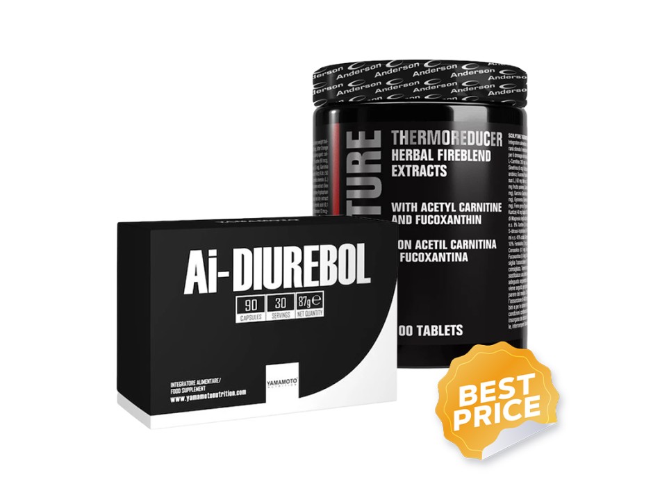 Kit Definizione e Dimagrimento Basic (AI-Diurebol 90cps + Sculpture 100 Tbl) 1 Heracles Nutrition - Acquista online