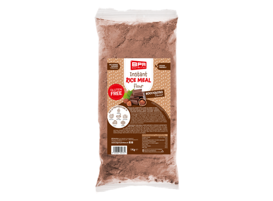 New  Farina Di Riso 1Kg Ultrasolubile Senza Glutine Noccioloso 2 Heracles Nutrition - Acquista online