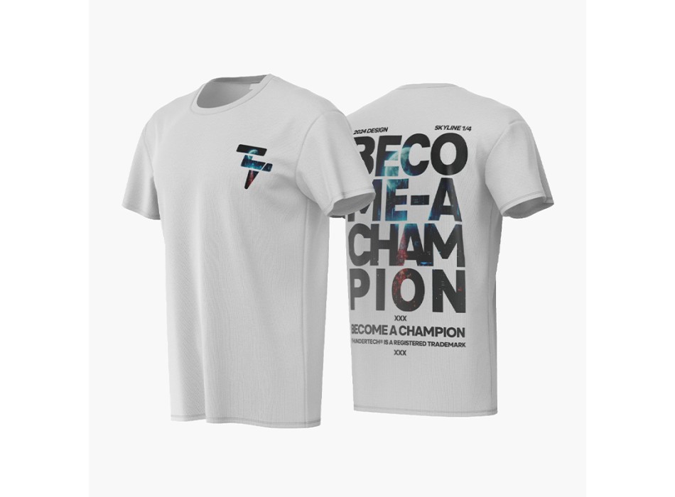 Oversize Sportswear "Become A Champion" Limited Edition Skyline 1/4 1 Heracles Nutrition - Acquista online