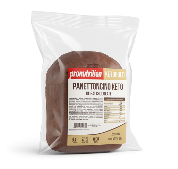 Panettone Keto ripieno di Dubai Chocolate 100g 1 1 Heracles Nutrition - Acquista online