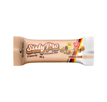 SixtyPro Crunchy Protein Bar Cookie Cake 60g 1 Heracles Nutrition - Acquista online