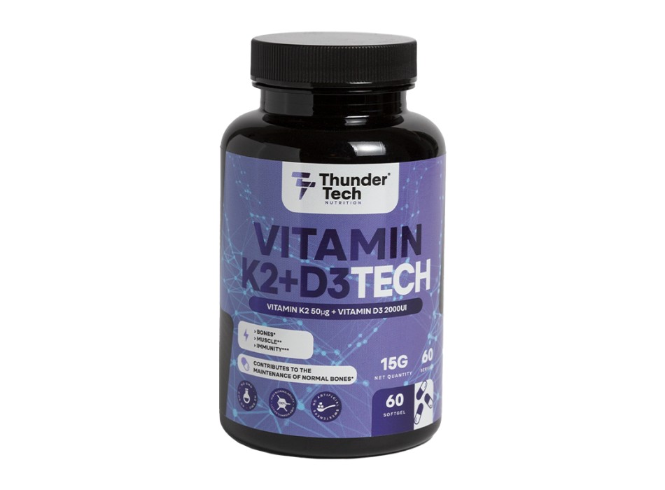 Vitamina K2 + D3-Tech 60 Softgel 1 Heracles Nutrition - Acquista online