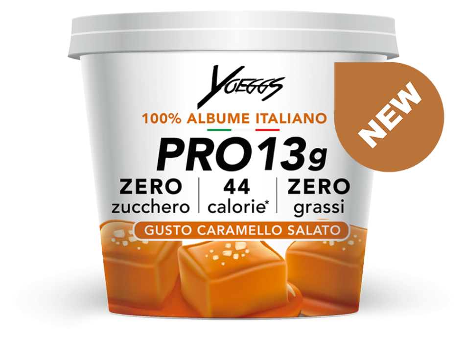 Yoeggs 125g Caramello Salato 1 Heracles Nutrition - Acquista online