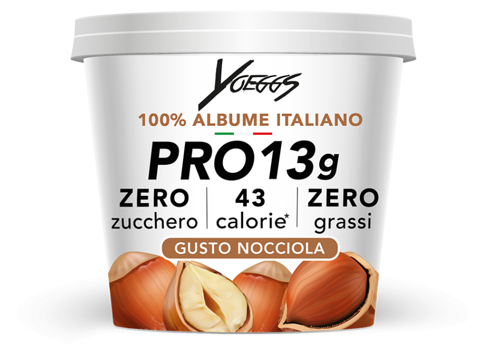 Yoeggs Nocciola 125g 1 Heracles Nutrition - Acquista online