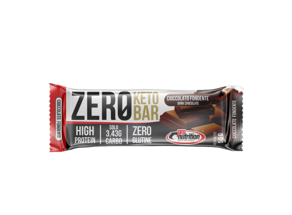 Zero Keto Bar 50g Cioccolato Fondente 1 Heracles Nutrition - Acquista online